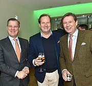 Joseph Graf von Schaesberg, Andreas Freiherr von Maltzan und Johannes Heyne (©Foto: Hannes Magerstädt)